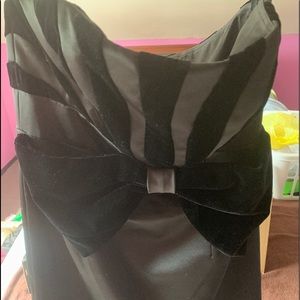 Phoebe couture size 4 velvet and satin dress